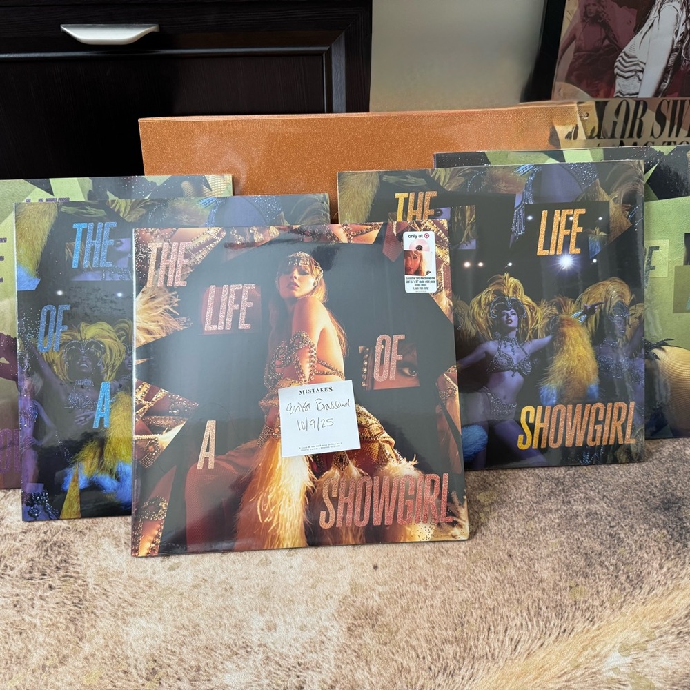 The Life of a Showgirl Vinyl Target Exclusive Record